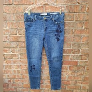 Anne Klein Skinny Ankle Jeans